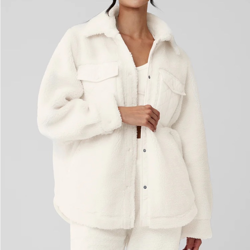 Alo Sherpa Edge Shacket